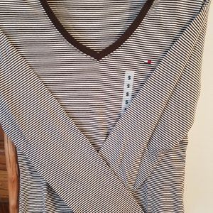 Tommy Hilfiger Tee 100% Cotton Long Sleeve